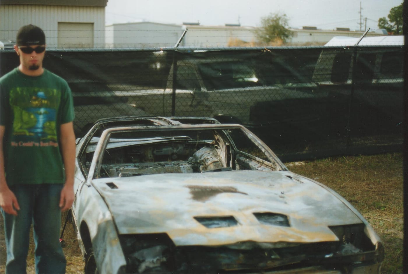 Burnt remains — angle 4